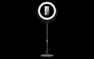 12 Inches Live Streaming Stand With LED Ring Light 1.7M