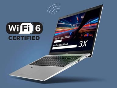 acer Aspire 5 A515-56-53S3 Laptop | 15.6" Full HD IPS Display | 11th Gen Intel Core i5-1135G7 | Intel Iris Xe Graphics | 8GB DDR4 | 256GB SSD | WiFi 6 | Fingerprint Reader | BL Keyboard | Windows 11